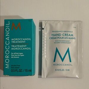 Moroccanoil Treatment and Hand Cream Duo Mini Size